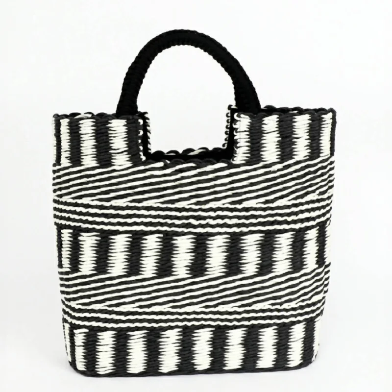 Dahlia Bag In Black/white