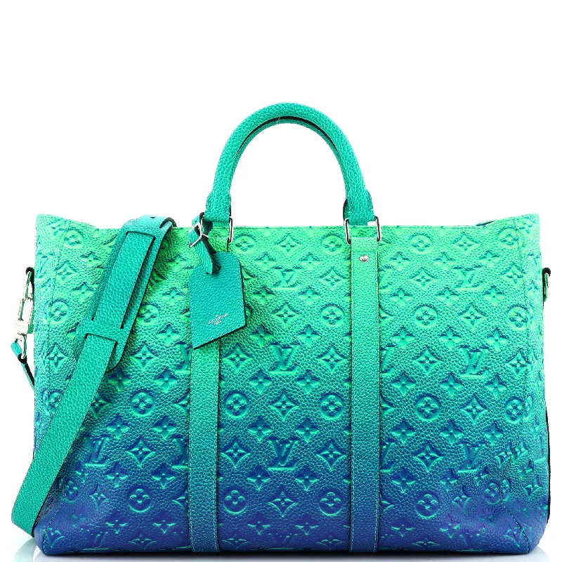 Keepall Tote Limited Edition Illusion Monogram Taurillon Leather