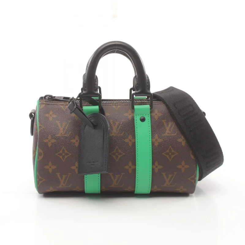 Louis Vuitton    Monogram Leather Handbag (Pre-Owned)