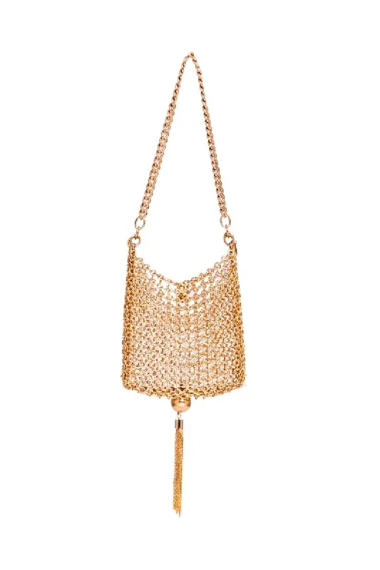 MARAIS GOLD CHAIN SHOULDER BAG