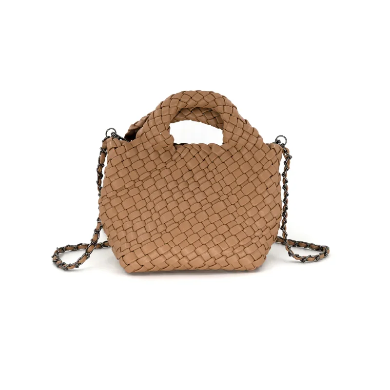 Woven Mini Crossbody Clutch