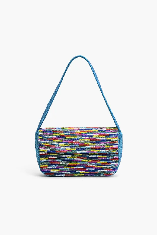 Cobalt Canvas Spectrum Shoulder Bag