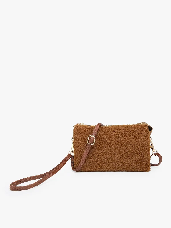 Riley Vegan Sherpa Crossbody