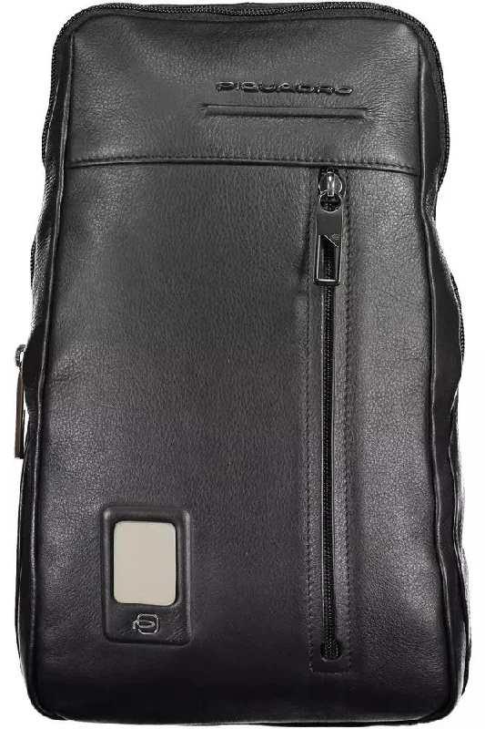 Piquadro  Leather Shoulder Men's Bag