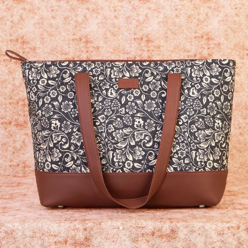 FloMotif Shoulder Tote Bag