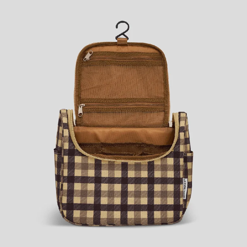 Bon Voyage Travel Toiletry Bag -- Tartan