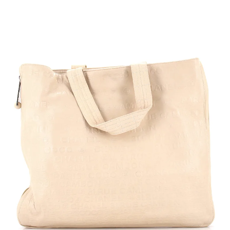 Unlimited Tote Embossed Leather