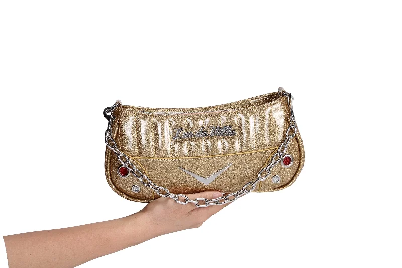 Majestic Gold Sparkle Hotrod Tiny Tote