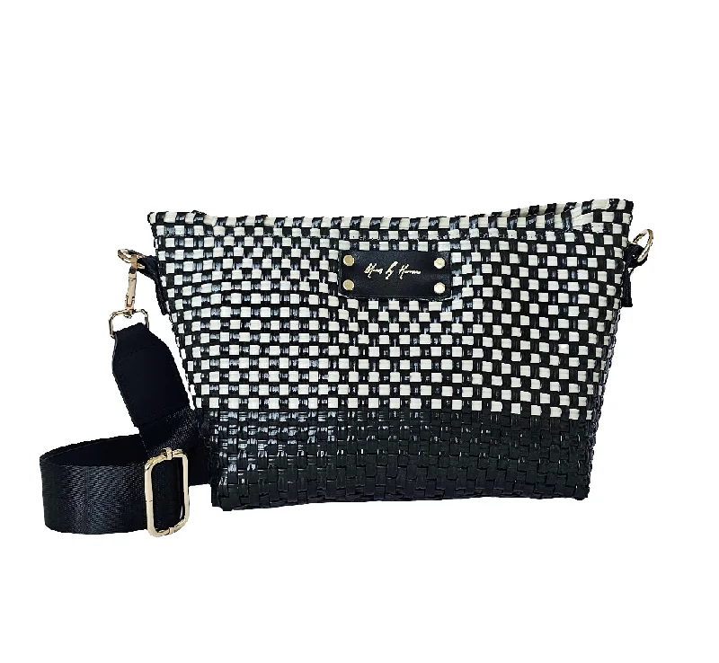 Victoria Crossbody Bag - Black Ivory