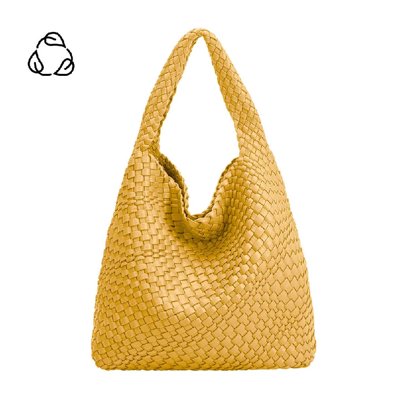 Johanna Yellow Large Recycled Vegan Shoulder Bag