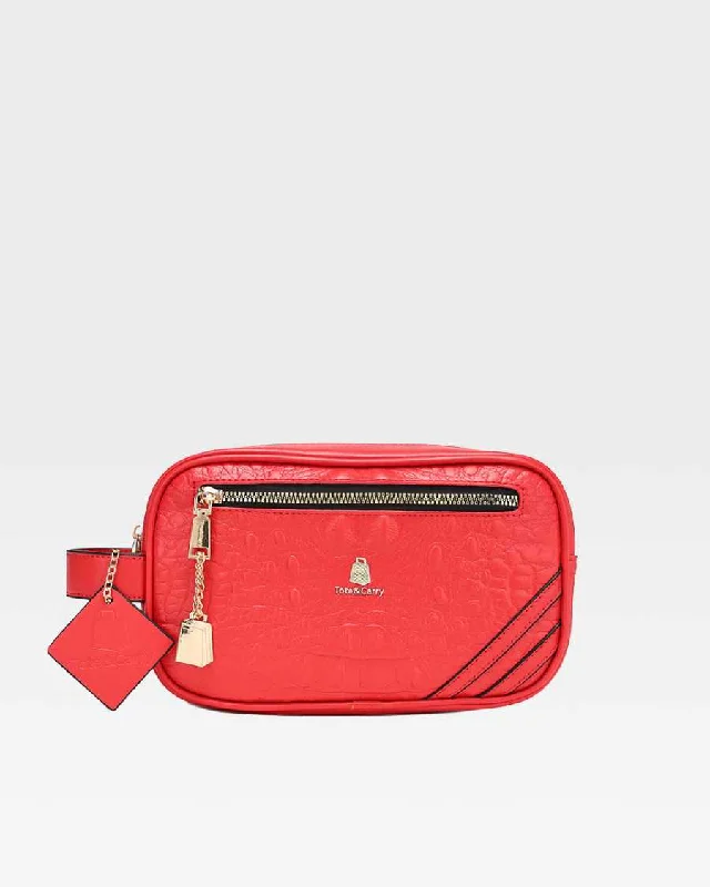 Apollo 2 Toiletry Bag in Red