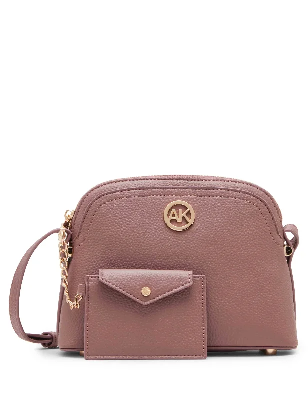 Dome Crossbody With Detachable Card Case