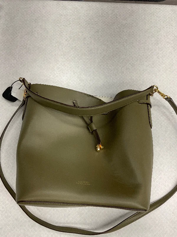 Crossbody Leather By Lauren By Ralph Lauren, Size: Large