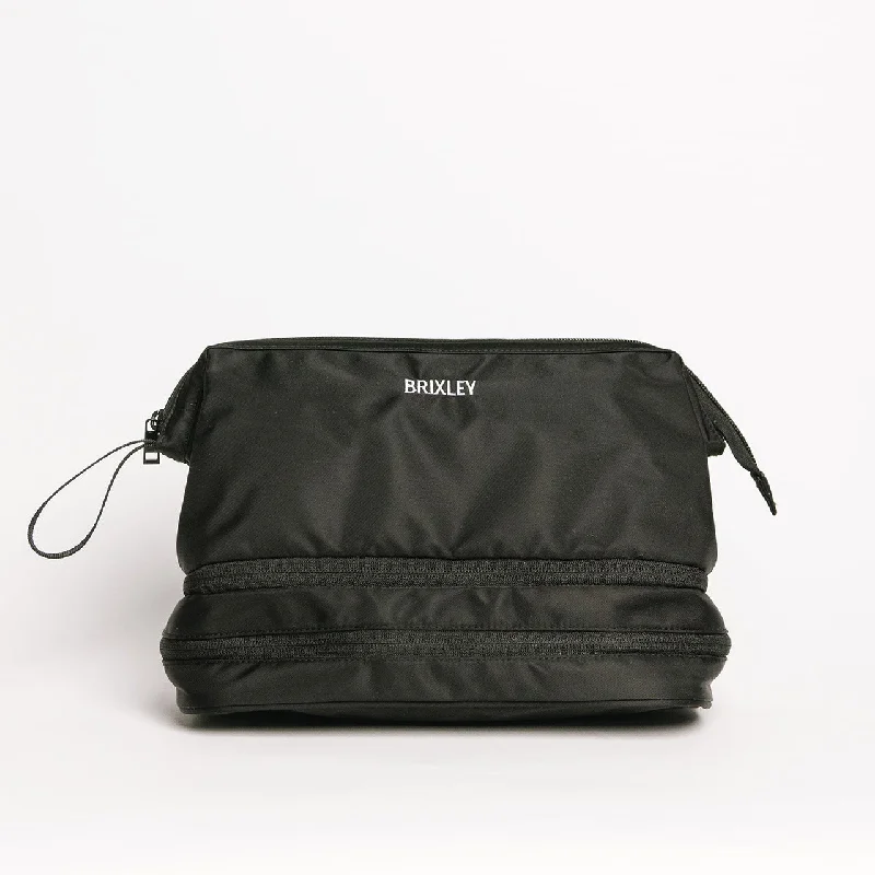 Black Brixley Toiletry Bag