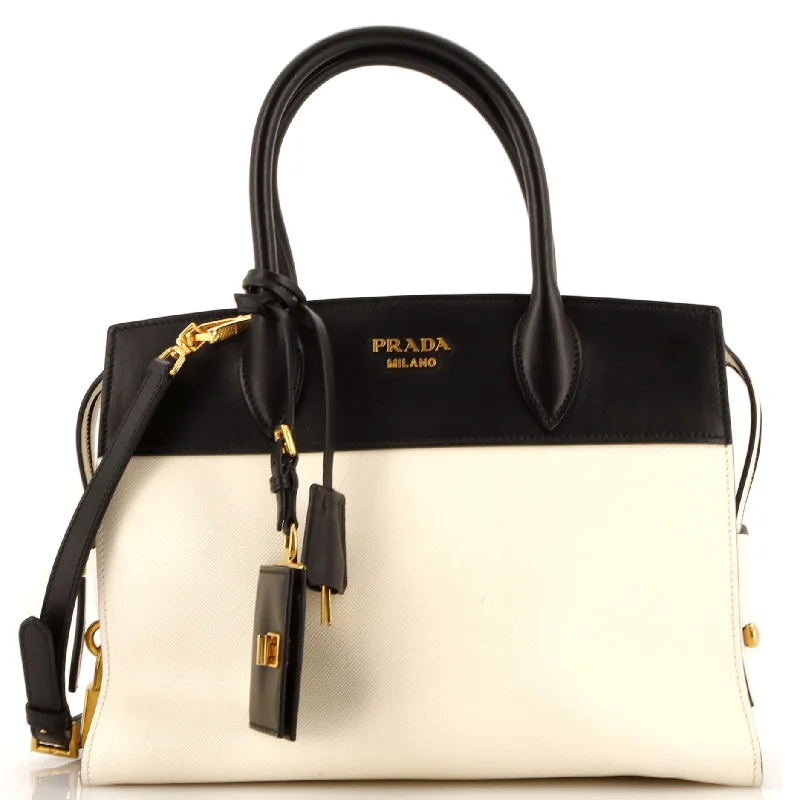 Esplanade Tote Saffiano with City Calf Medium