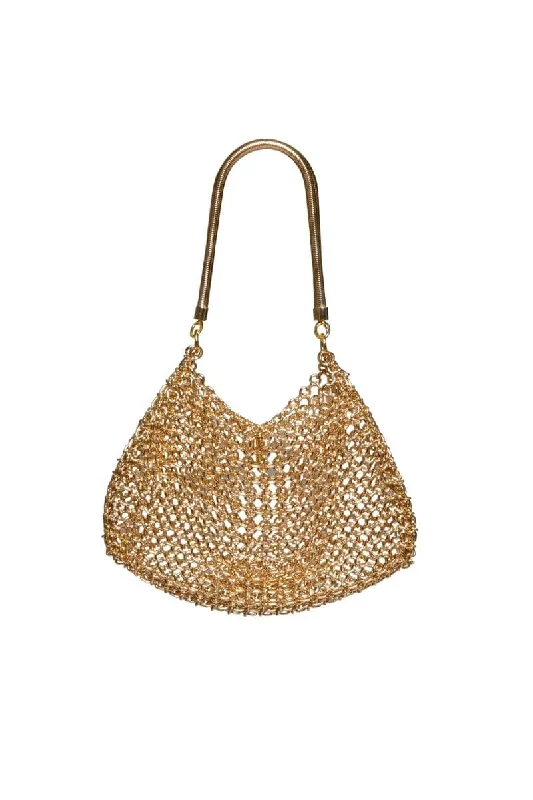 MELODY GOLD HAIN SHOULDER BAG