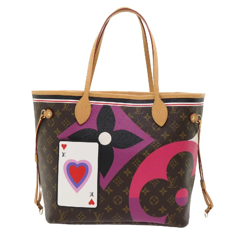 Louis Vuitton Neverfull Mm  Canvas Tote Bag (Pre-Owned)