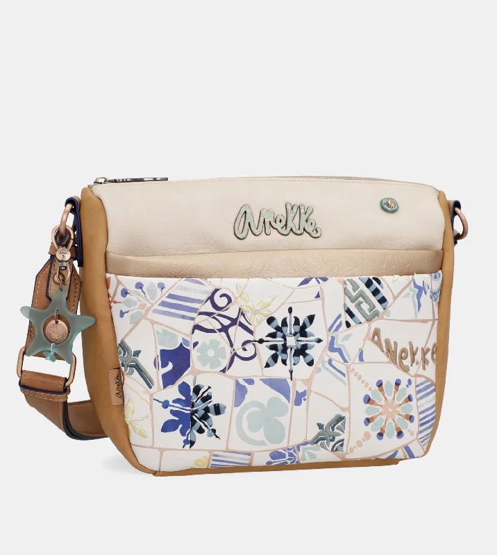 Sunrise Tile print shoulder bag Anekke