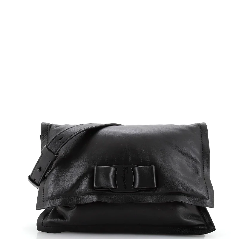 Viva Bow Flap Bag Leather Small