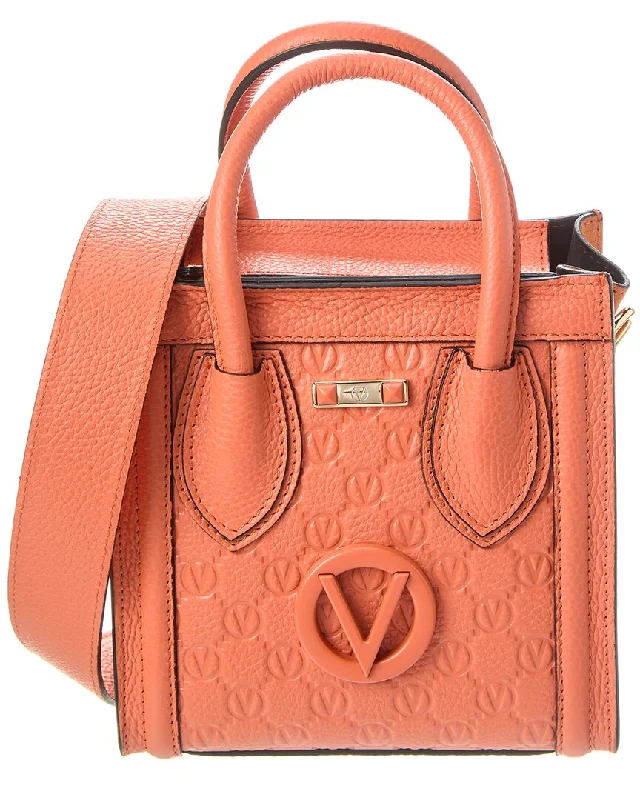 Valentino by Mario Valentino Eva Monogram Leather Tote