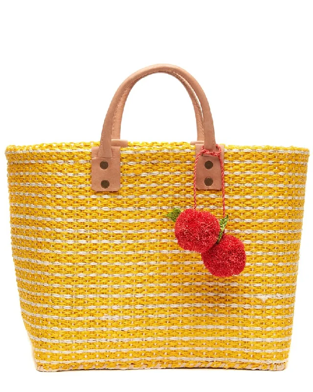 Mar Y Sol Hadley Small Sisal Tote