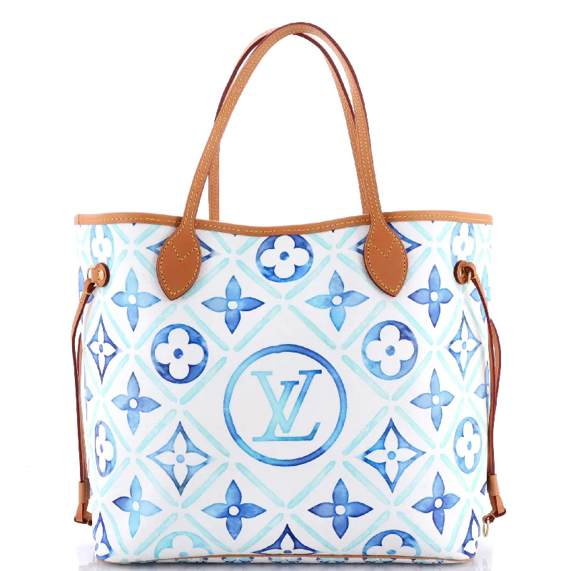 Neverfull NM Tote Limited Edition Monogram Tiles MM