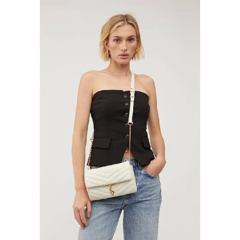 Nanci Crossbody: Oatmilk