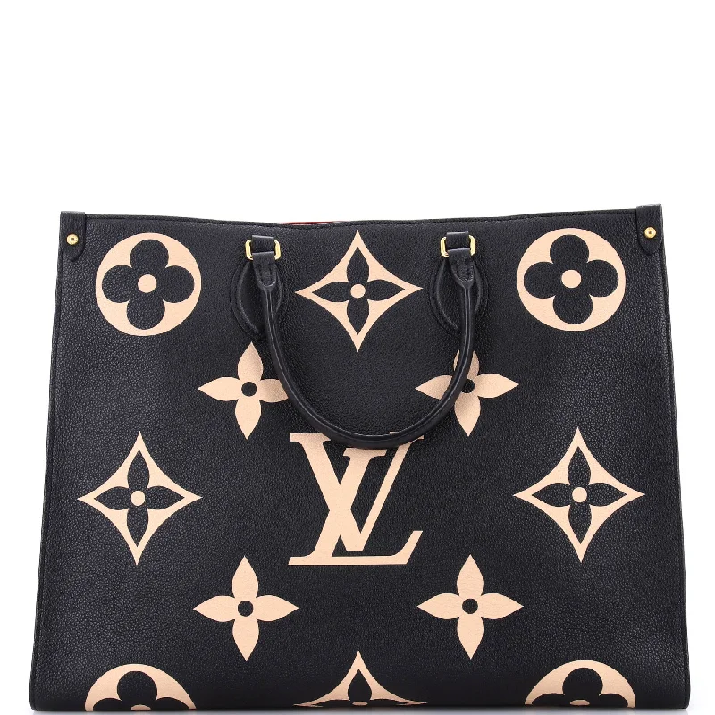 OnTheGo Tote Bicolor Monogram Empreinte Giant GM