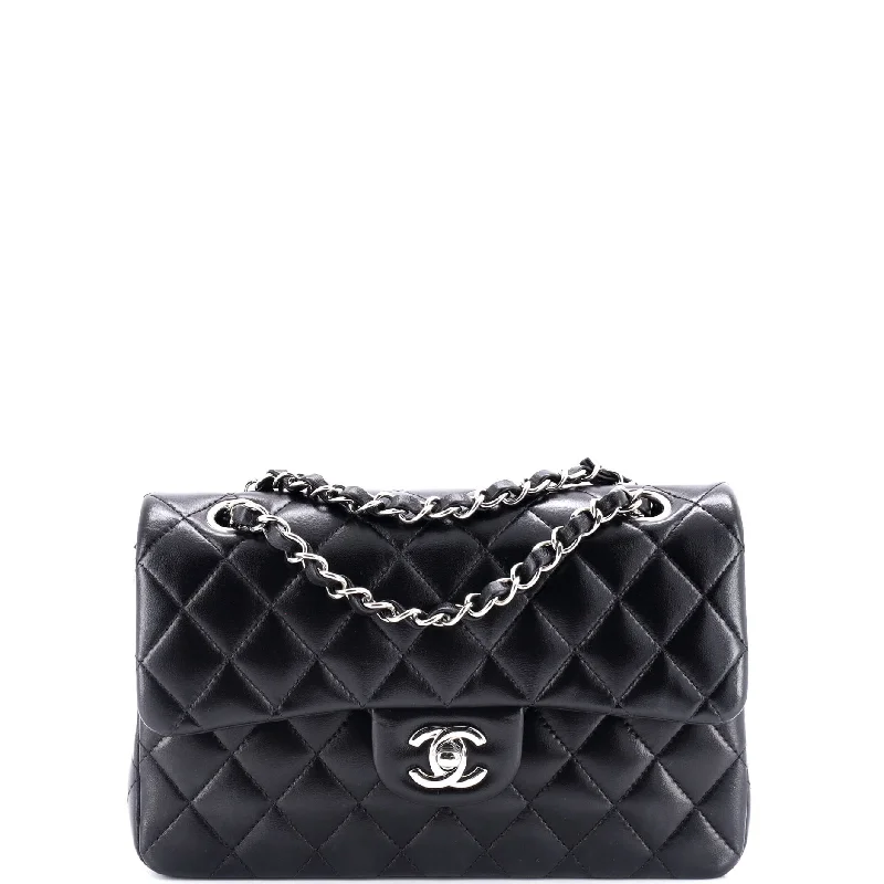 Classic Double Flap Bag Quilted Lambskin Small