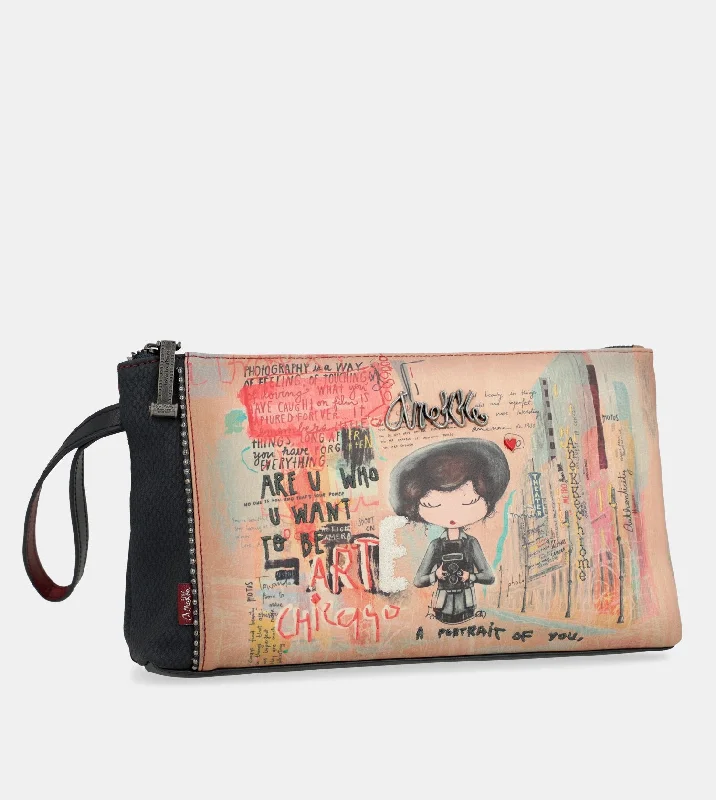 City Art toiletry bag for women