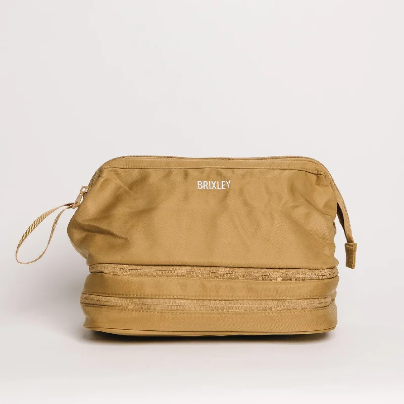 Brown Brixley Toiletry Bag