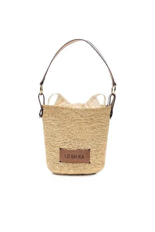 SUMMER RAFFIA SHOULDER BAG