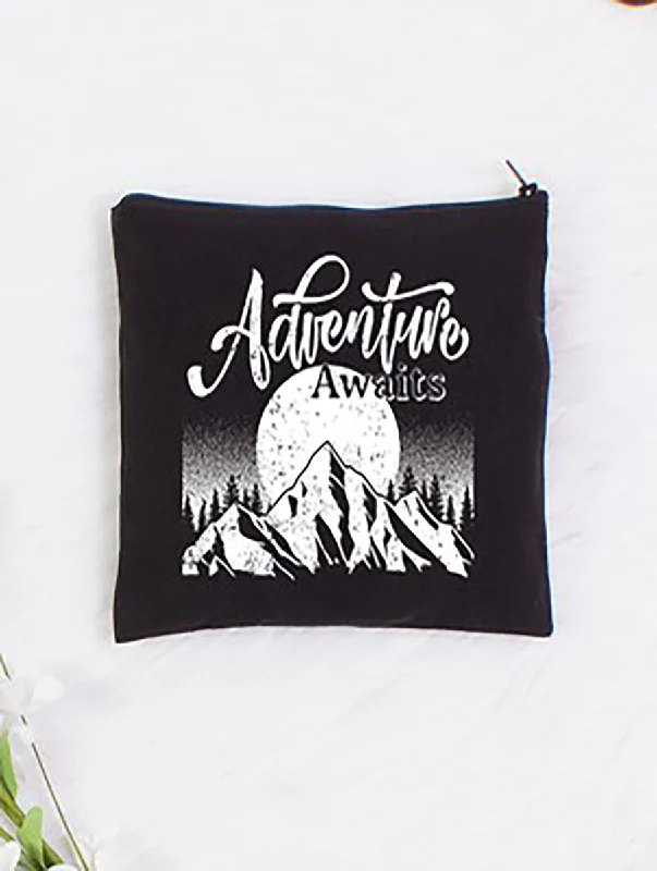 Adventure Awaits Makeup Bag