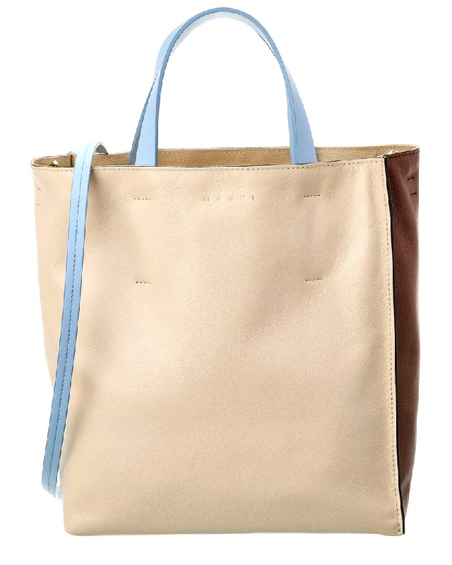 Marni Museo Small Soft Leather Tote