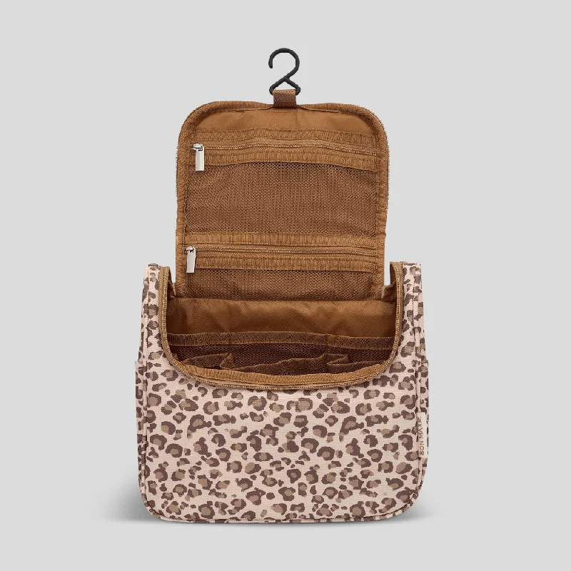 Bon Voyage Travel Toiletry Bag -- Leopard