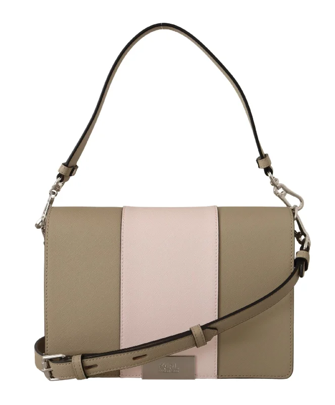 Karl Lagerfeld Sage Polyurethane Shoulder Women's Bag