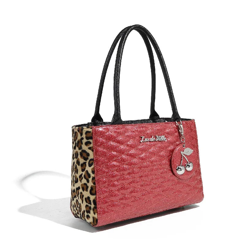 Pink Bubbly Sparkle Wild Cherry Tote