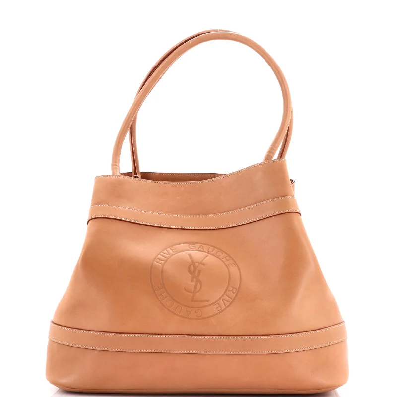 Rive Gauche Open Tote Leather