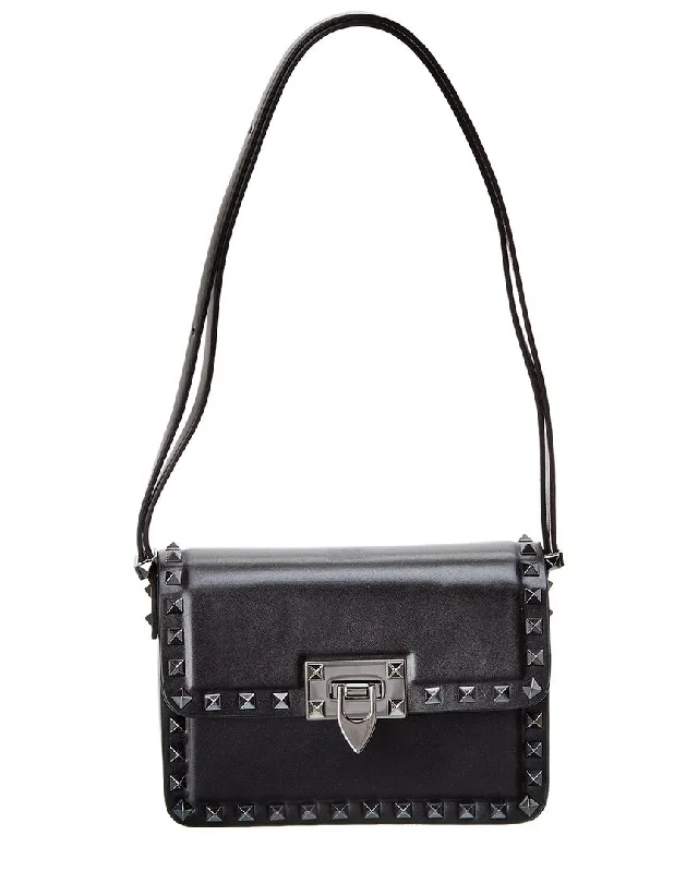 Valentino Rockstud Leather Shoulder Bag