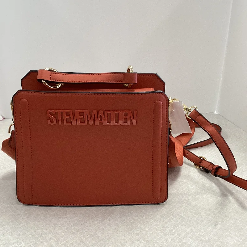 Crossbody Leather By Steve Madden, Size: Medium