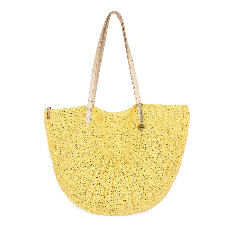 hand crochet - chartreuse sunbeam