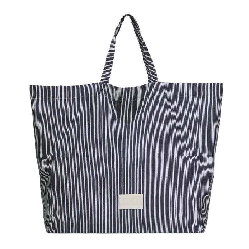 Denim Bag In Striped