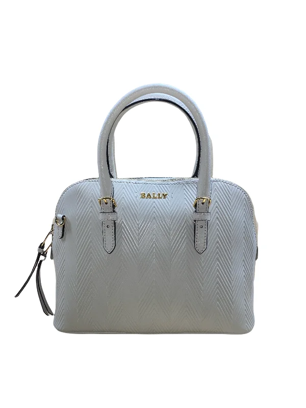 Bally Sadye Women's 6232668 Beige Leather Shoulder Bag