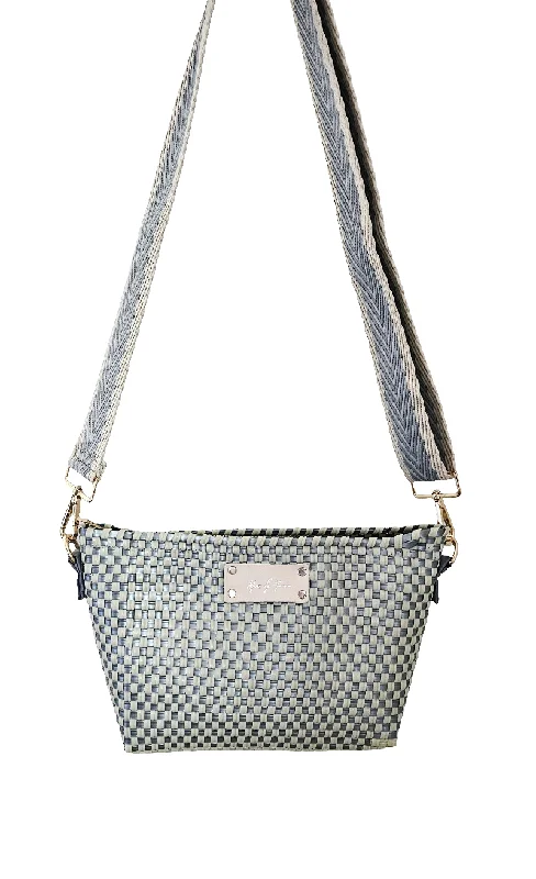 Victoria Crossbody Bag - Silver