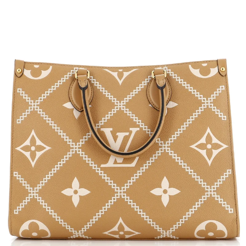 OnTheGo Tote Monogram Empreinte Giant Broderies MM